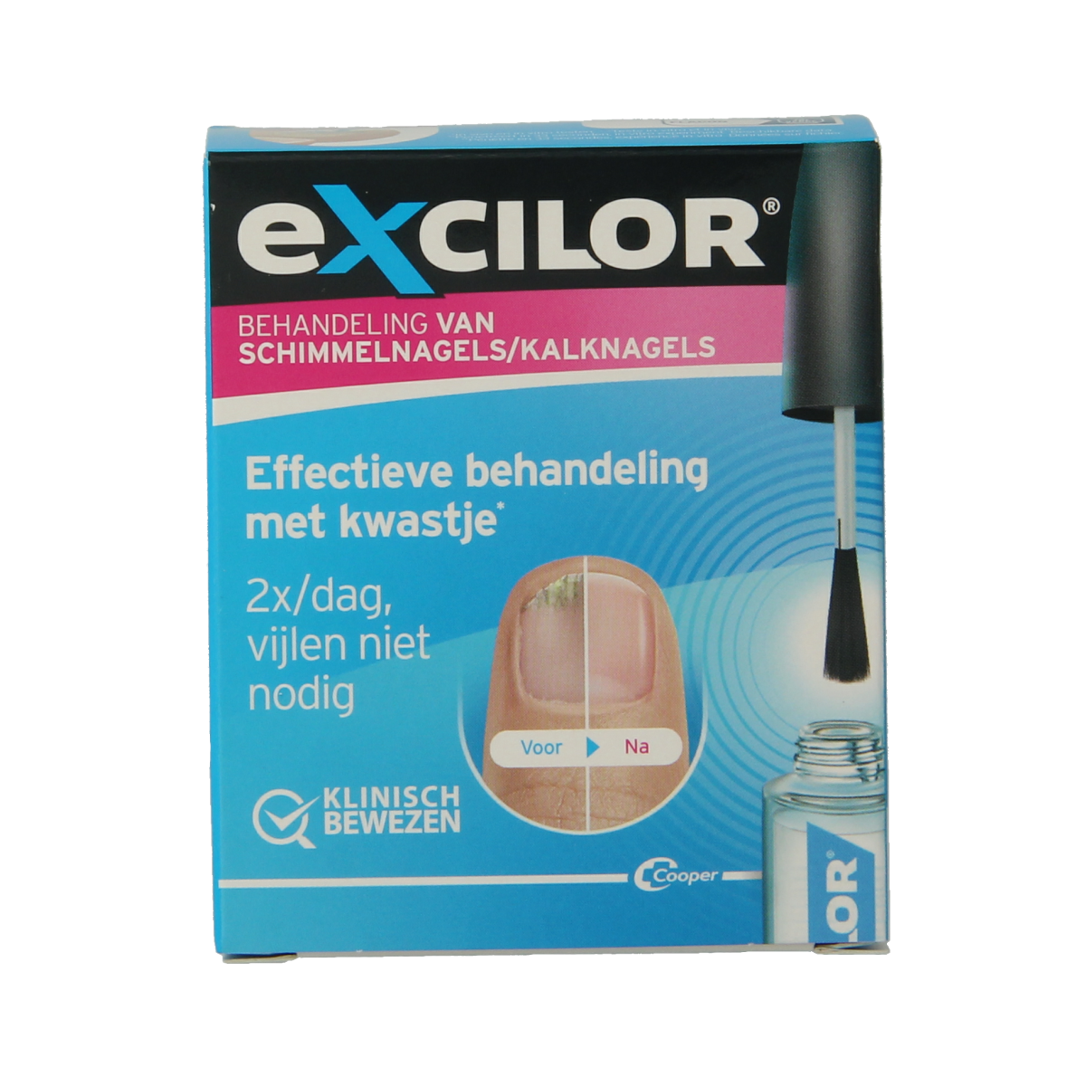 Excilor Kalknagel solution kwastje 3.03 Milliliter