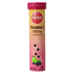 Roter Bruistablet vitamine C appel zwarte bes 15 Bruistabletten