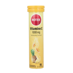 Roter Vitamine C1000 sinaasappel ananas 15 Bruistabletten