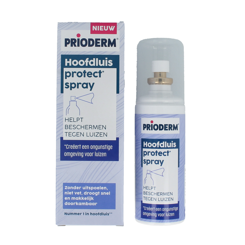 Prioderm Hoofdluis spray & protect 100 Milliliter