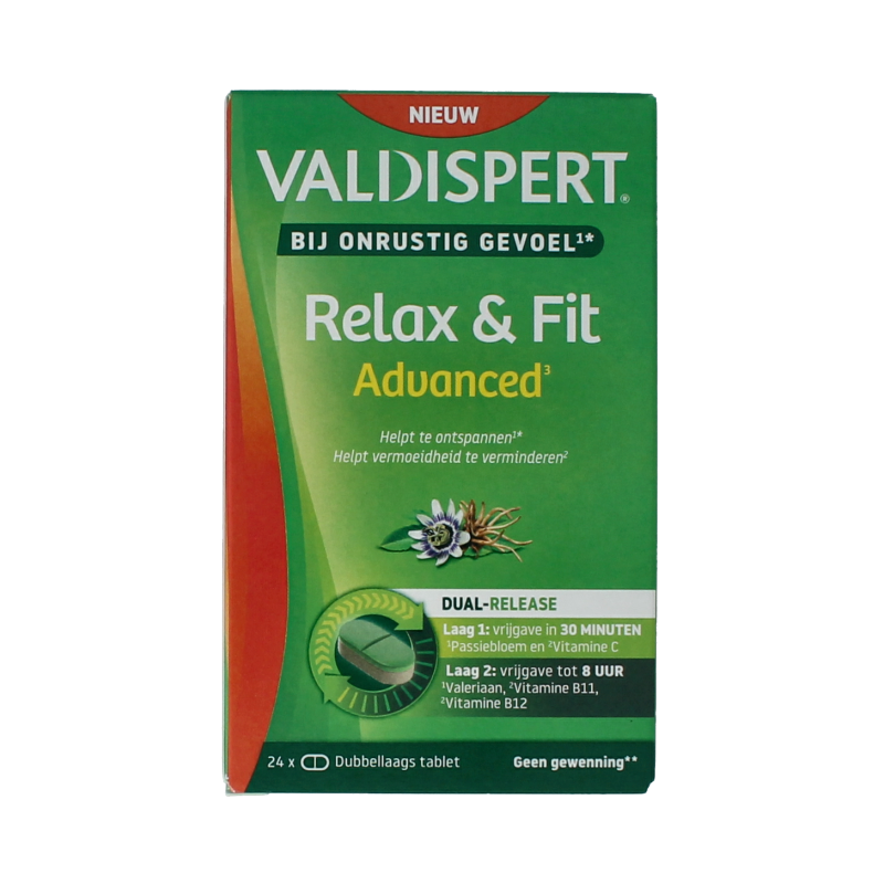 Valdispert Relax & fit advanced 24 Tabletten