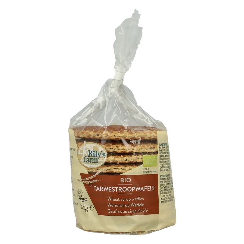 Billy's Farm Tarwestroopwafels bio 315 Gram