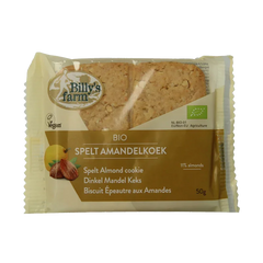 Billy's Farm Spelt amandelkoeken bio 50 Gram