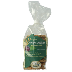 Billy's Farm Haverkoekjes met moerbei en hennep bio 200 Gram