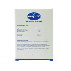 Wapiti Darmfunctie complex 40 Tabletten