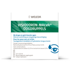 Weleda Visiodoron malva oogdruppels 0.4 ml 10.00 Ampullen