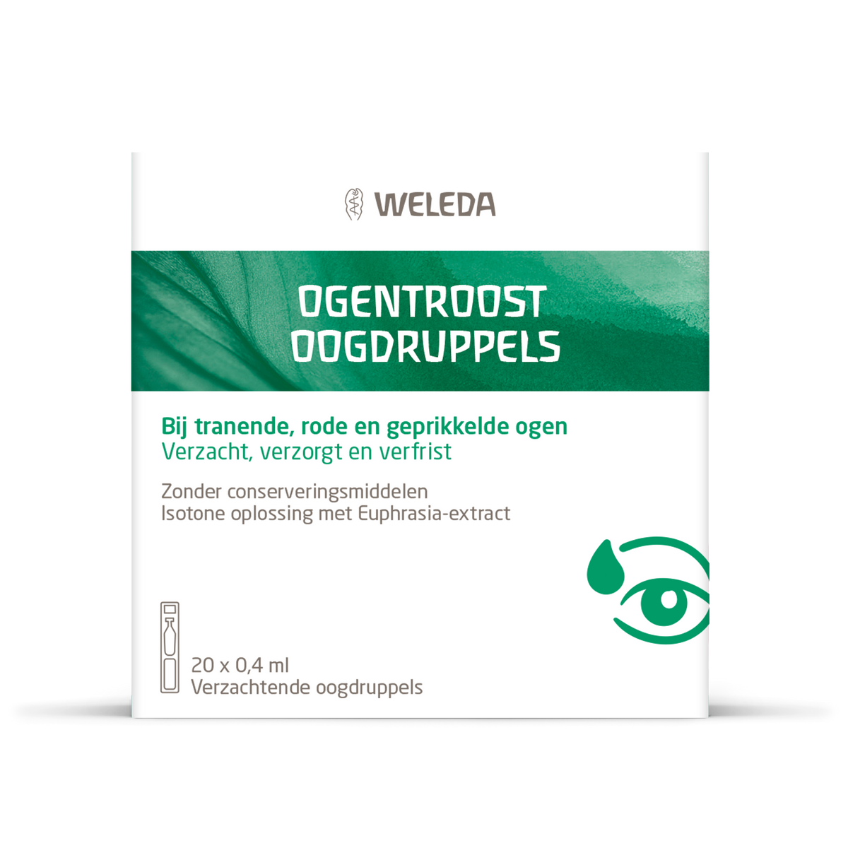 Weleda Ogentroost oogdruppels 0.4ml 20.00 Ampullen
