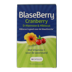 Blaseberry Cranberry D-Mannose & hibiscus 50.00 Capsules