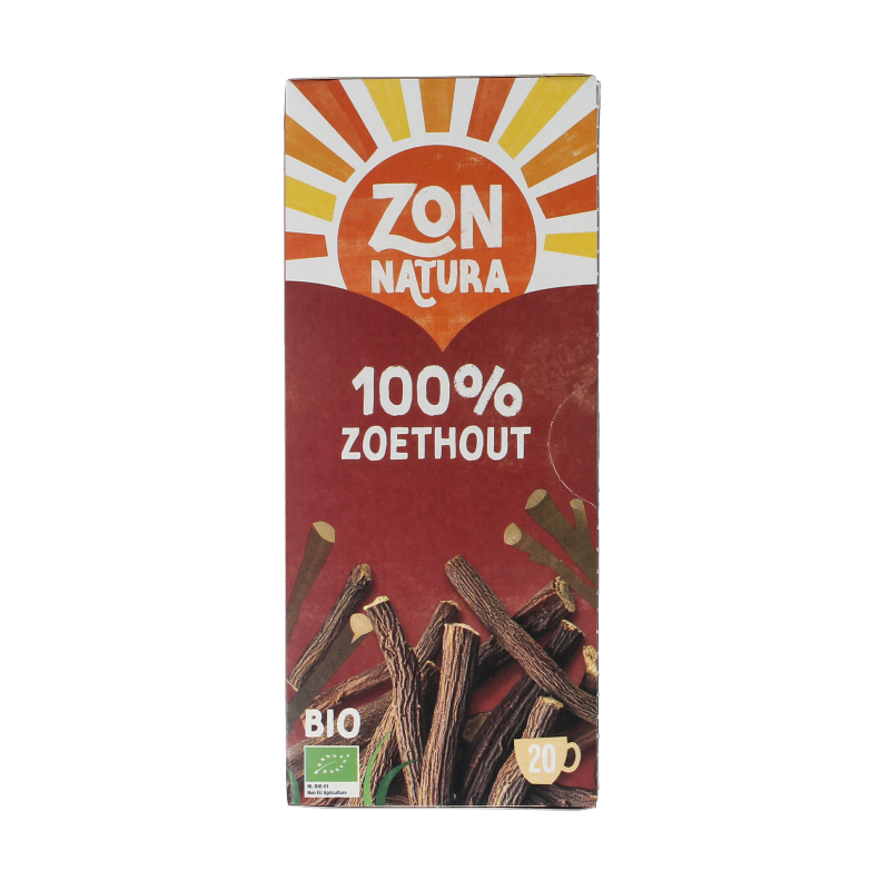 Zonnatura Zoethout thee bio 20 Zakjes