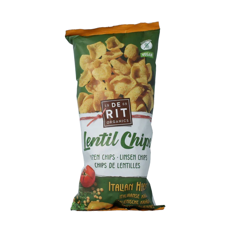 De Rit Linzenchips Italian herbs bio 75 Gram