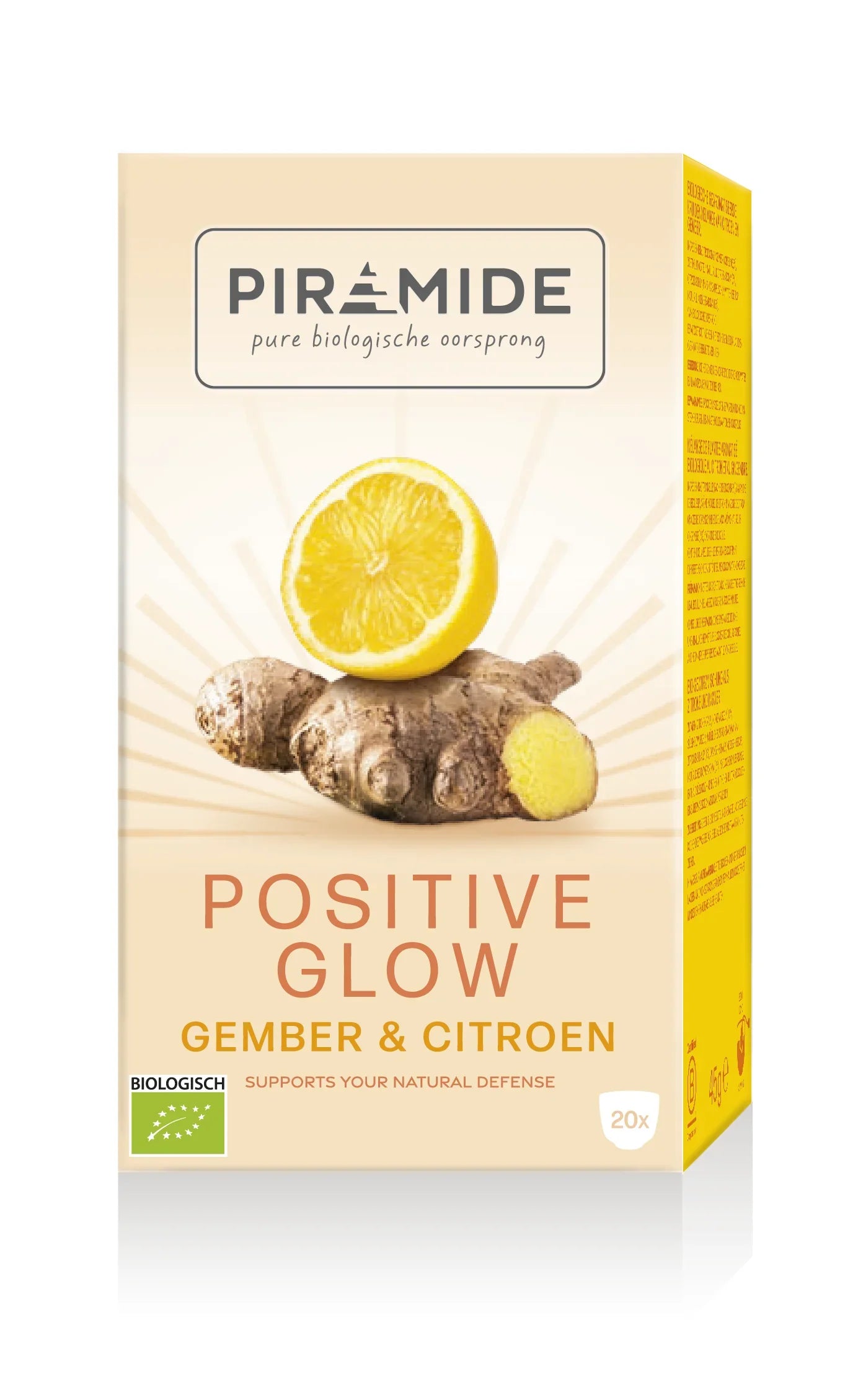 Piramide Positive glow bio 20 Zakjes