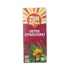 Zonnatura Detox citroengras bio 20.00 Zakjes