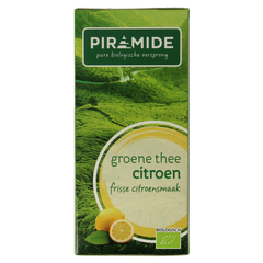 Piramide Groene thee met citroen bio 20.00 Zakjes