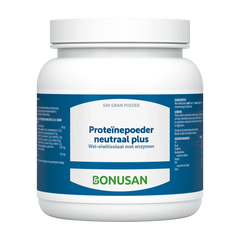 Bonusan Proteine poeder neutraal plus 500 Gram