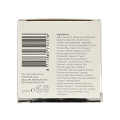 Dr. van der Hoog Nachtcreme hydraterend 50 Milliliter