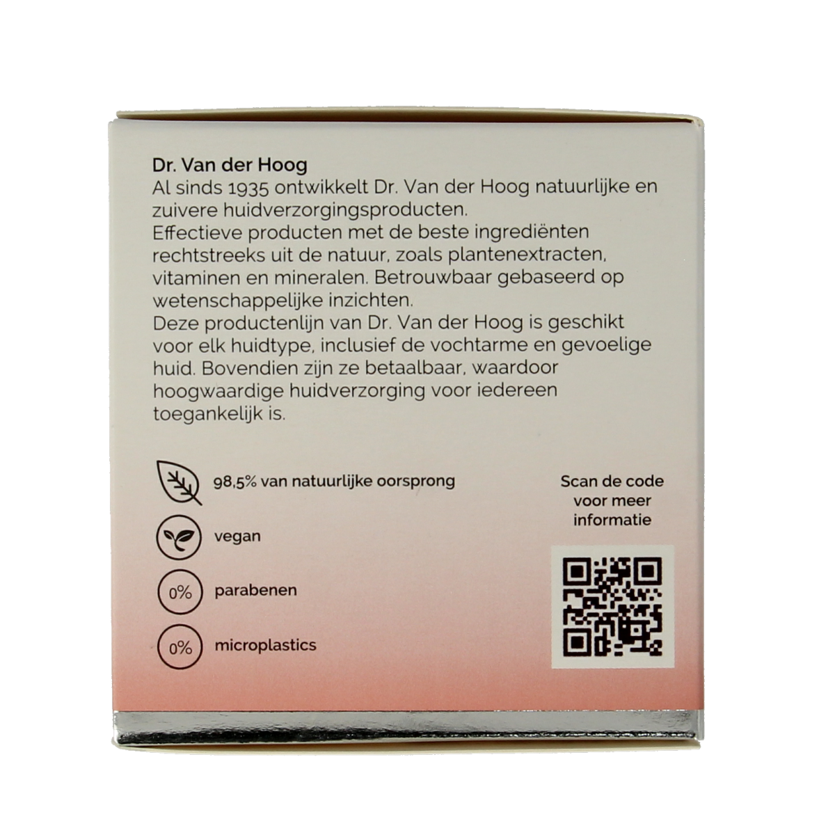 Dr. van der Hoog Anti-aging hypoallergeen dag en nachtcreme  50.00 Milliliter