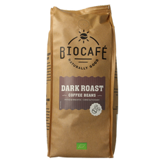 Biocafe Koffiebonen dark roast bio 500.00 Gram