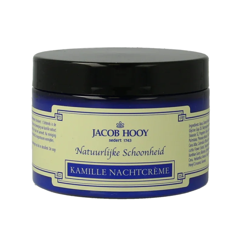 Jacob Hooy Kamille nachtcreme  150 Milliliter