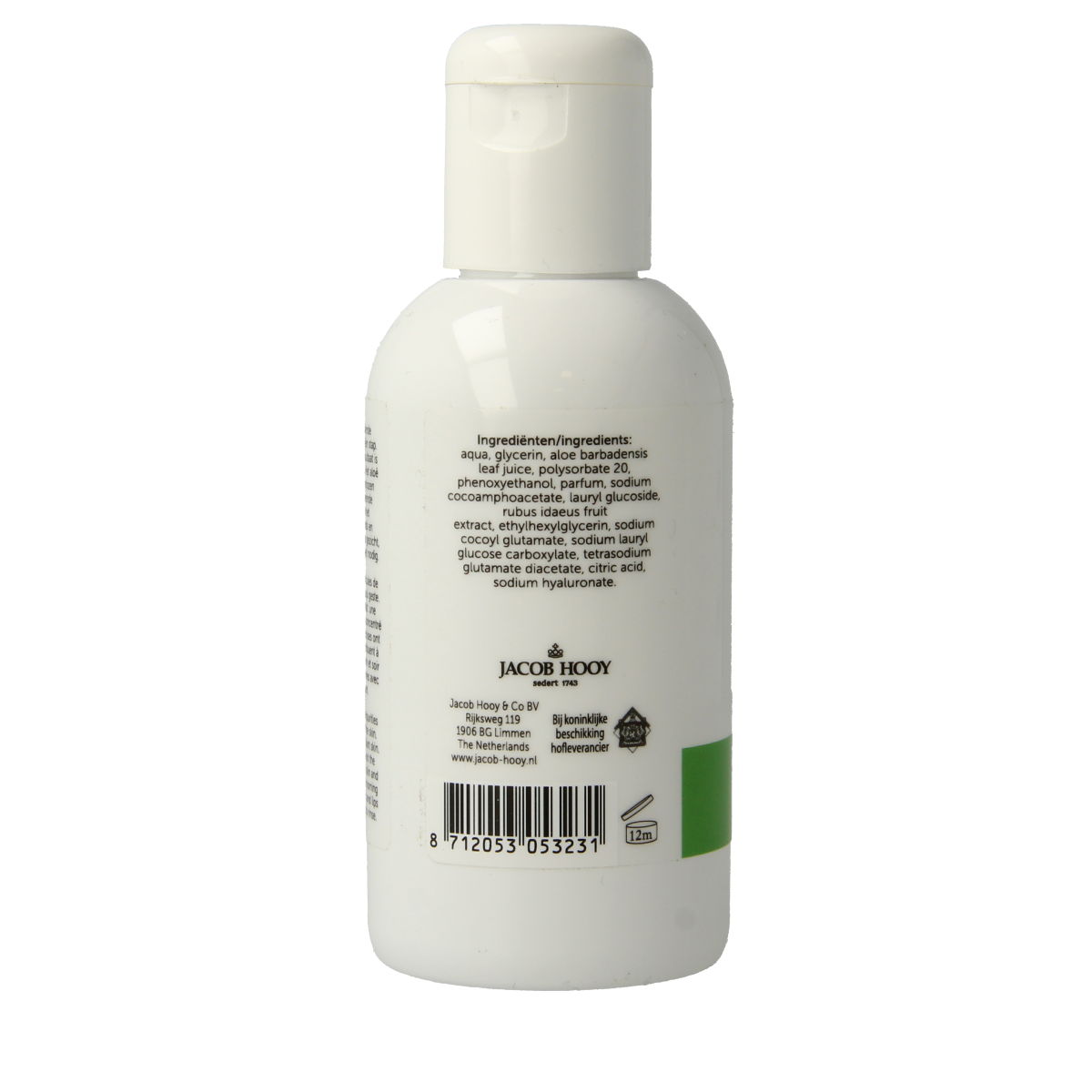 Jacob Hooy Aloe vera micellair water 150.00 Milliliter