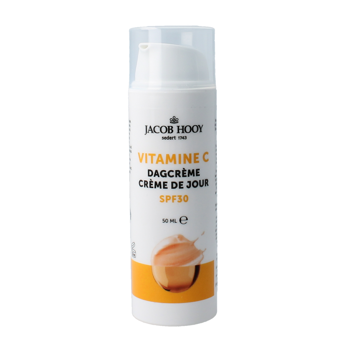 Jacob Hooy Vitamine C dagcreme SPF30 50.00 Milliliter