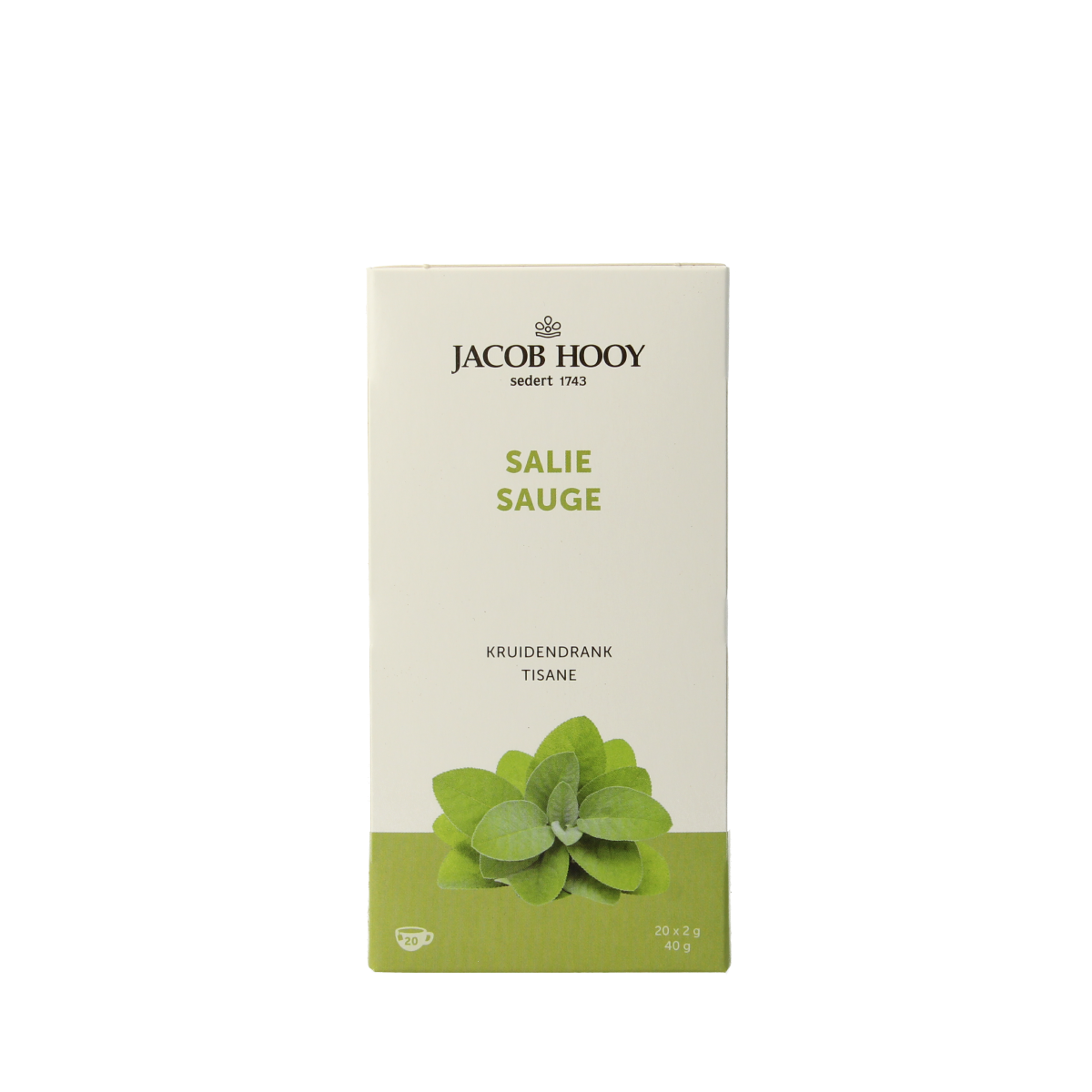 Jacob Hooy Salie thee 20.00 Zakjes
