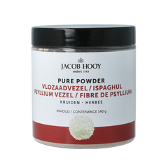 Jacob Hooy Pure Powder vlozaadvezels 140.00 Gram