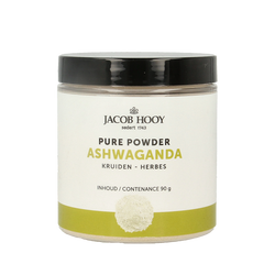 Jacob Hooy Pure powder ashwaganda 90.00 Gram