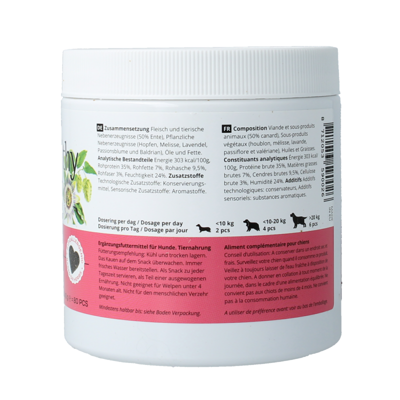 Jacob Hooy Pets Healthy dog relax mix 80 Stuks