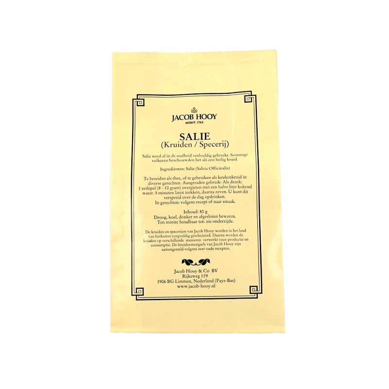 Jacob Hooy Salie gesneden 80 Gram