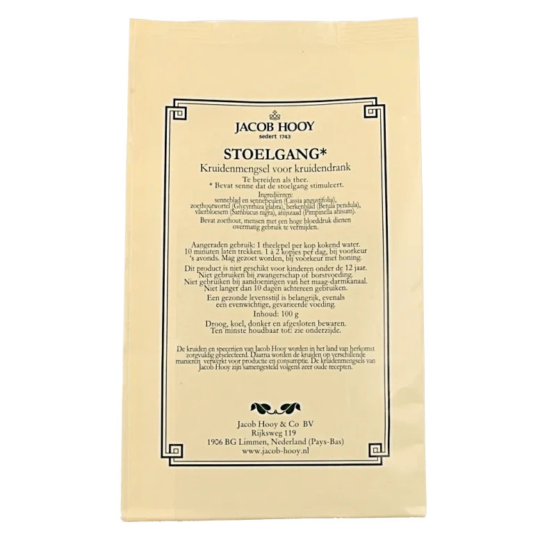 Jacob Hooy Stoelgangkruiden 100 Gram
