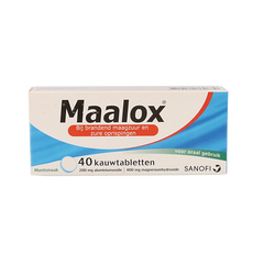 Maalox Kauwtabletten 200/400mg 40 Kauwtabletten