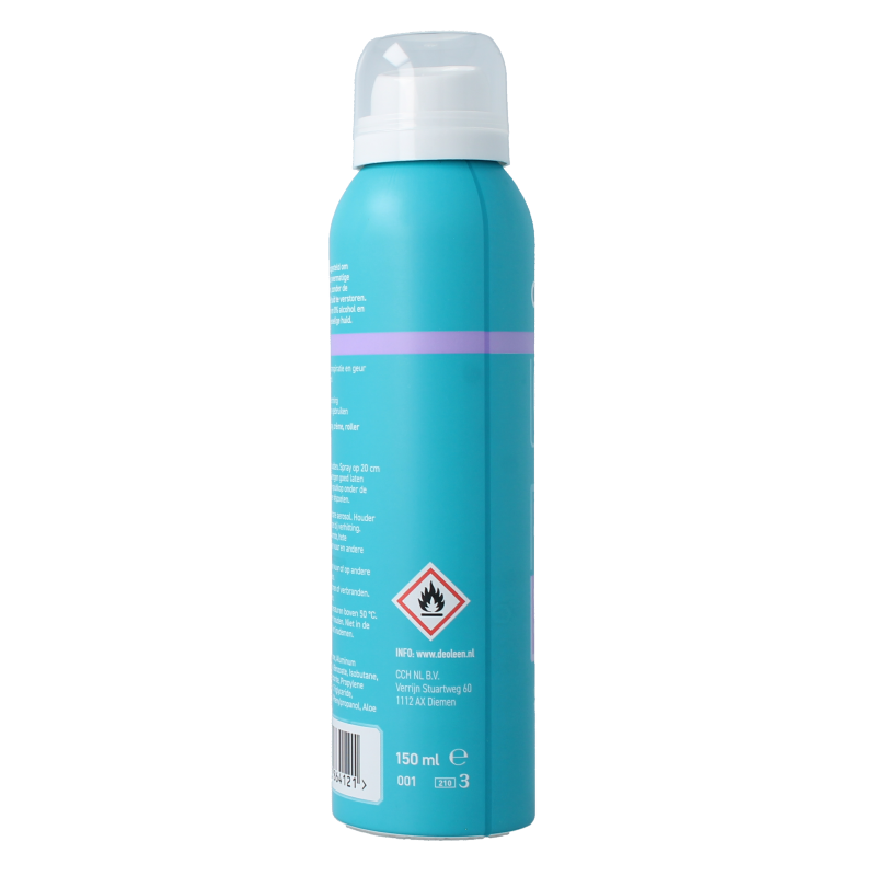 Deoleen Deodorant spray satin sensitive zonder alcohol 150 Milliliter