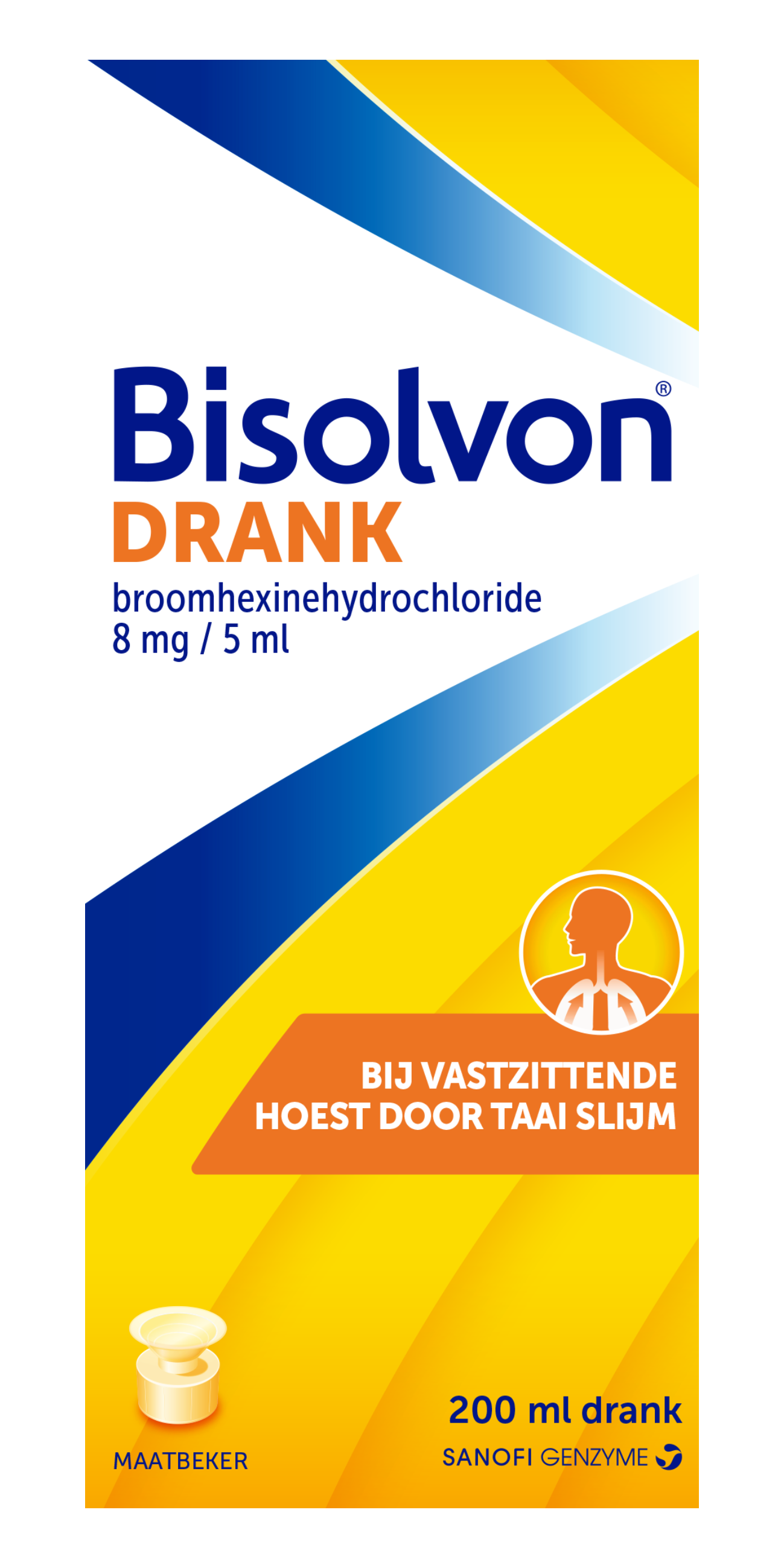 Bisolvon Drank 8mg/5ml 200.00 Milliliter