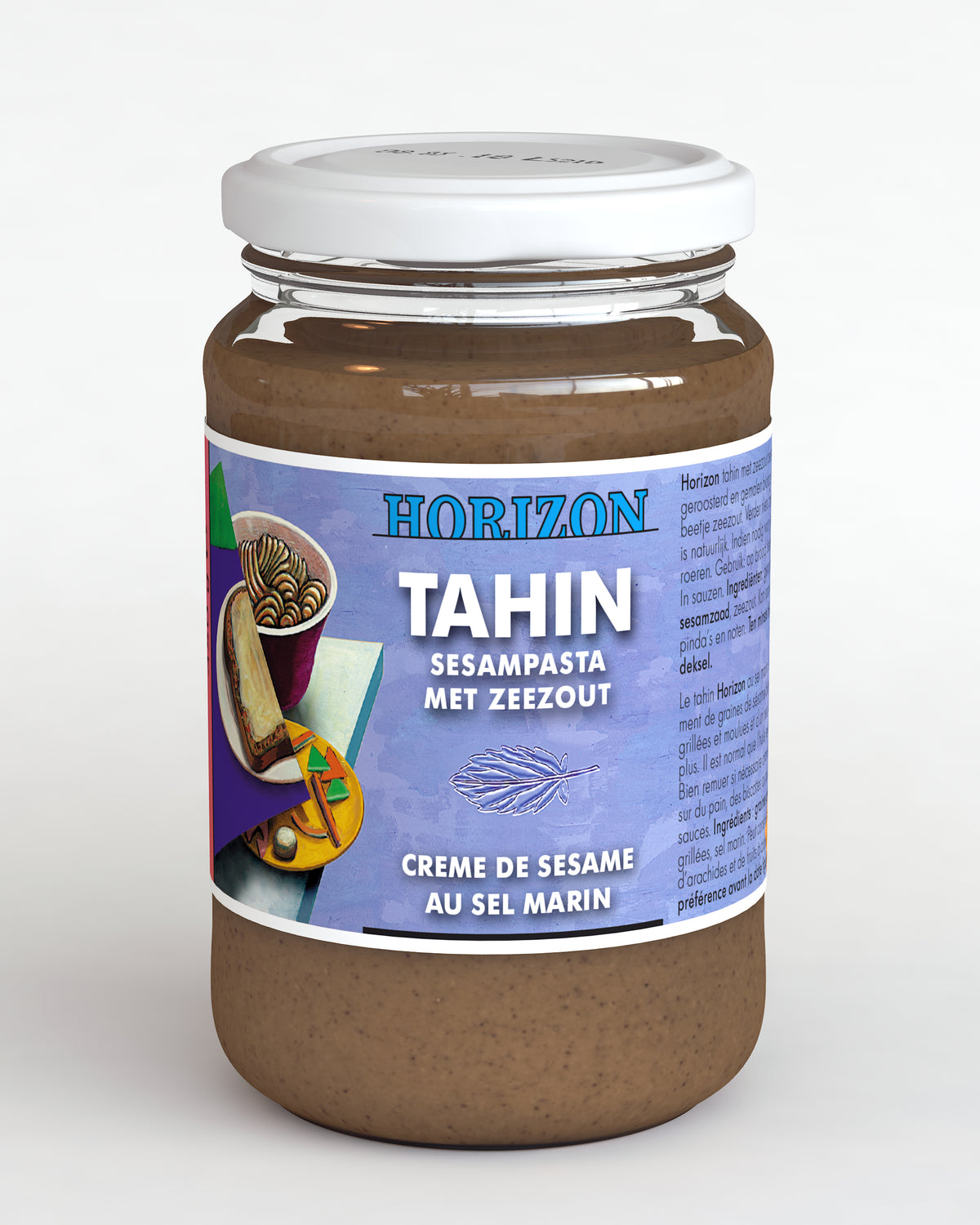 Horizon Tahin met zeezout eko bio 350.00 Gram