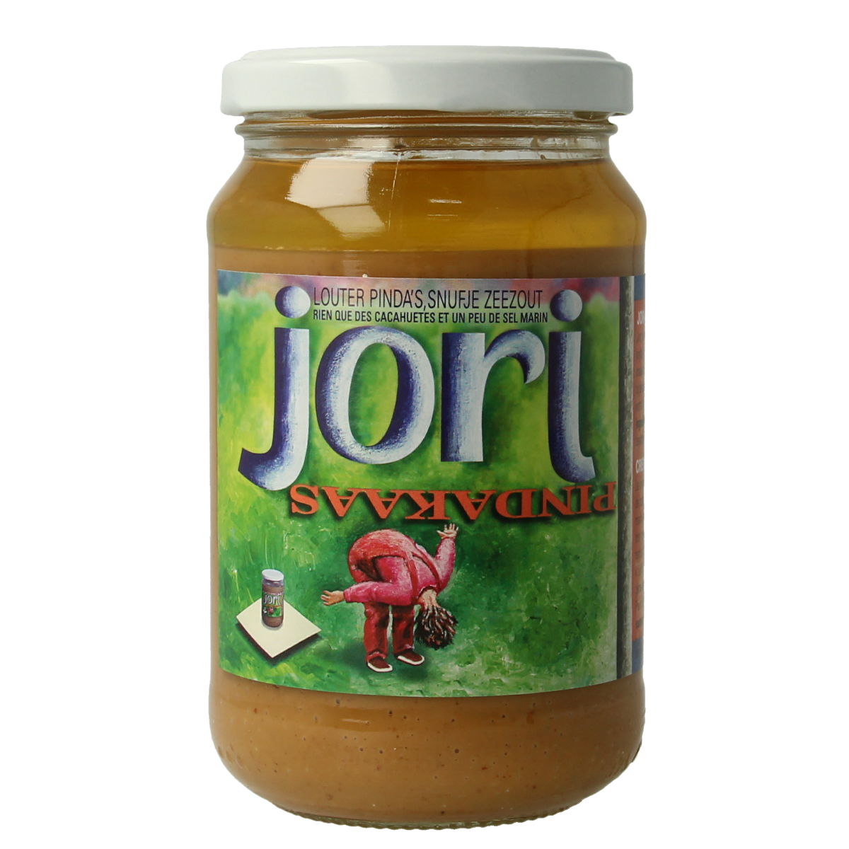 Jori Pindakaas met zout eko bio 350.00 Gram
