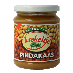Krekeltje Pindakaas met zout eko bio 250.00 Gram