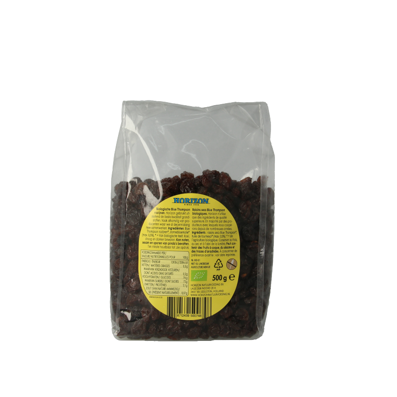 Horizon Rozijnen blue thompson bio 500 Gram