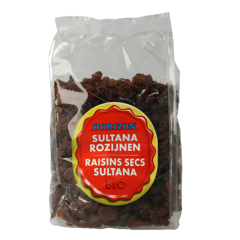 Horizon Rozijnen sultana bio 500 Gram