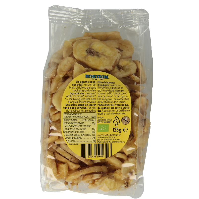 Horizon Bananenchips bio 125 Gram