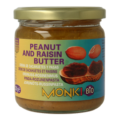 Monki Pinda rozijnenpasta bio 330 Gram