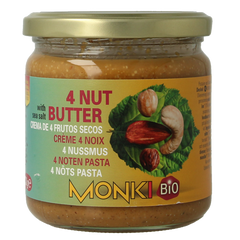Monki 4 Notenpasta bio 330 Gram