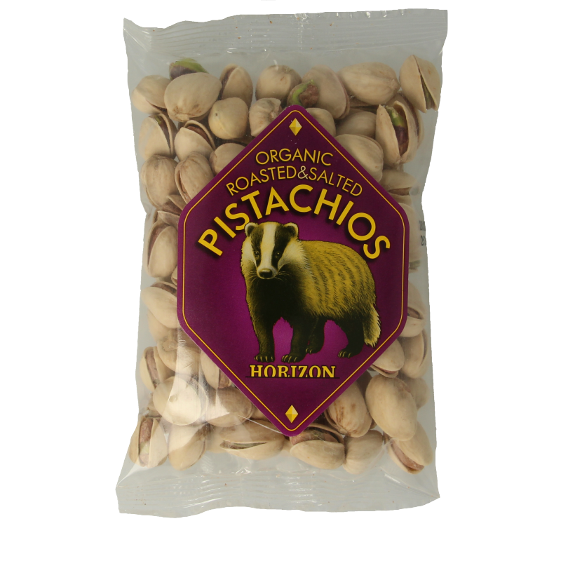 Horizon Pistachenoten geroosterd gezouten bio 150 Gram