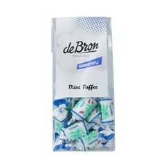 De Bron Mint toffee suikervrij 70 Gram