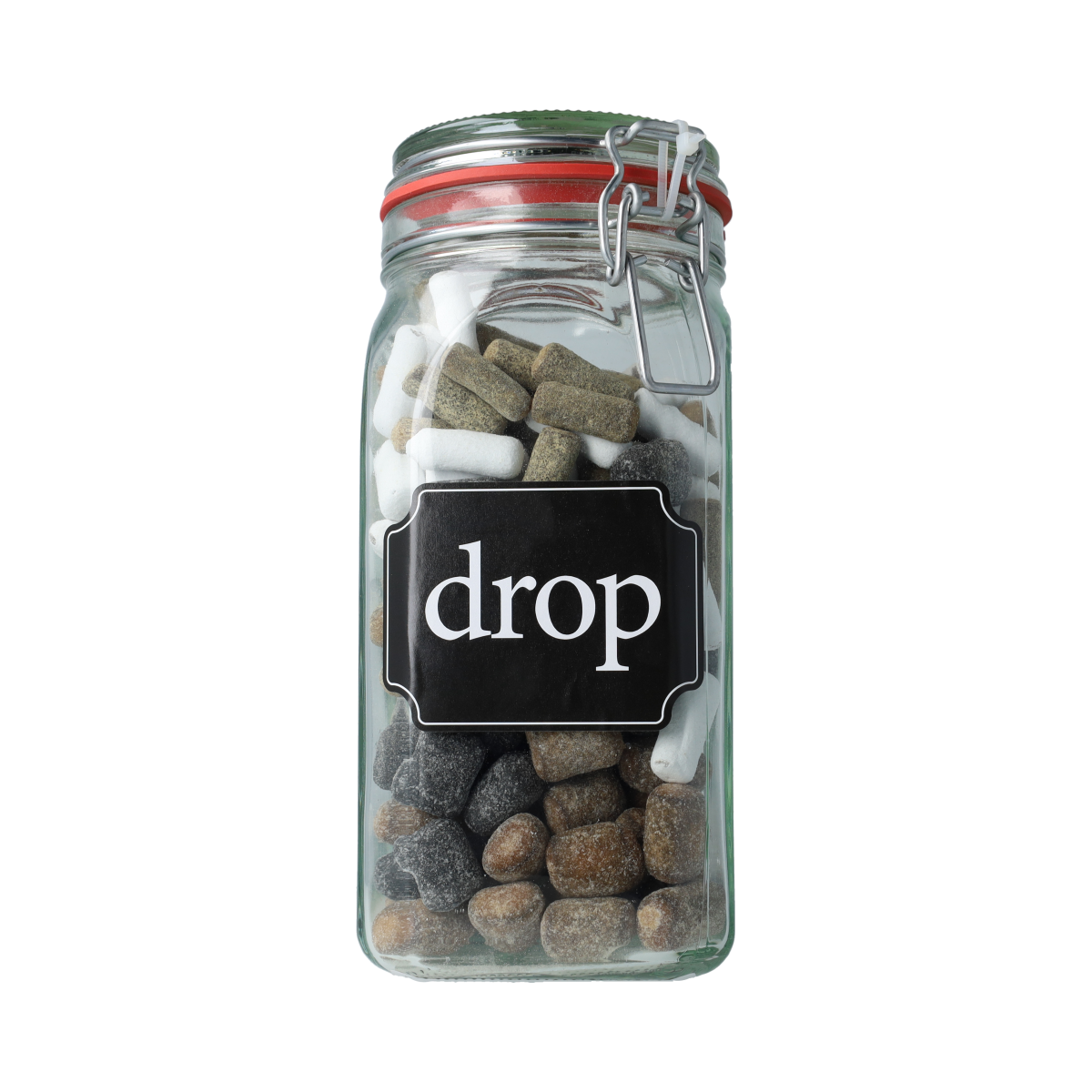 Kindly's Weckpot snoep drop 1.00 Kilogram