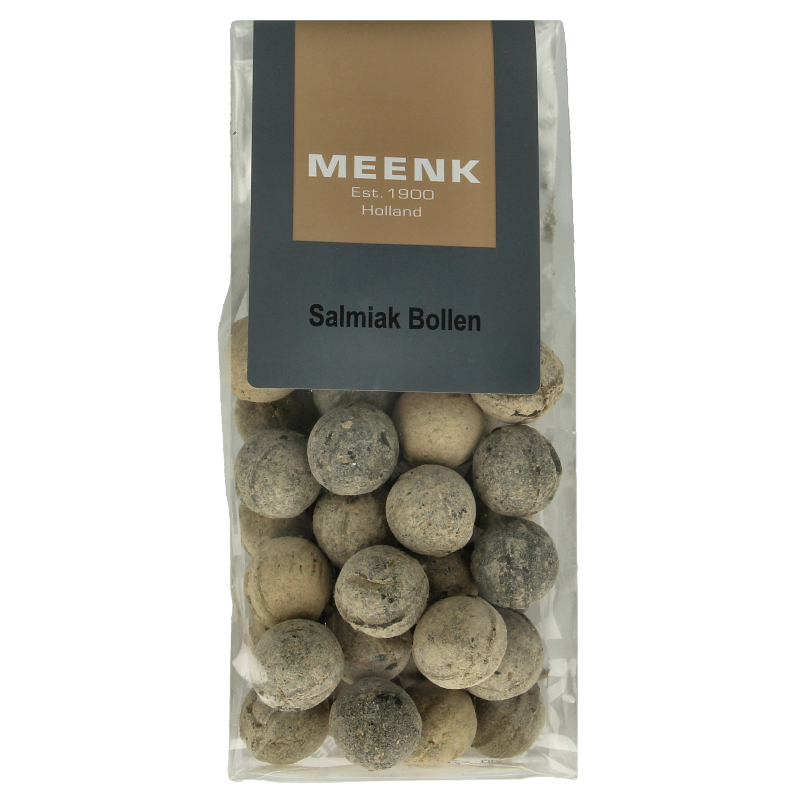 Meenk Salmiak bollen 180 Gram