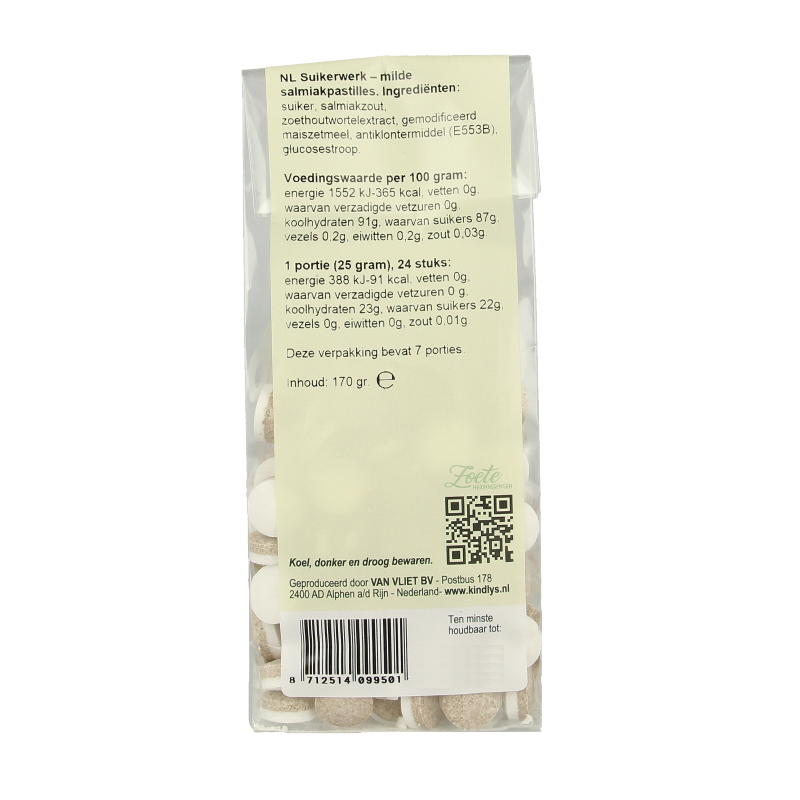 Kindly's TV pastilles zoete herinnering 170 Gram