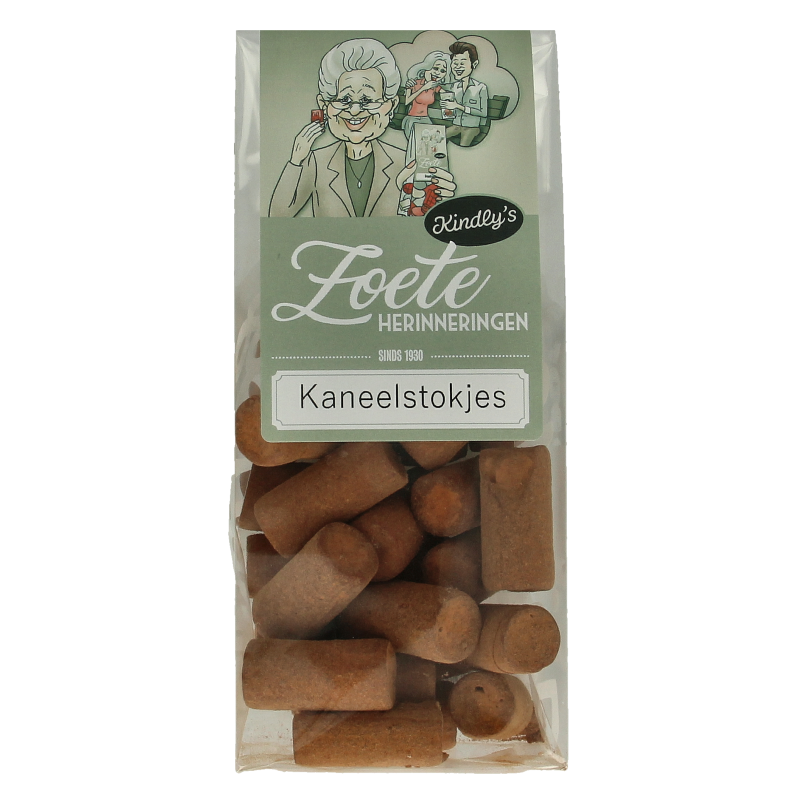 Kindly's Kaneelstokjes zoete herinneringen 135 Gram