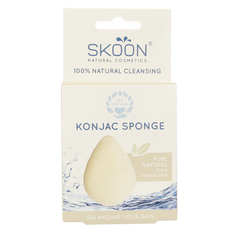 Skoon Konjac spons pure bio 1 Stuks