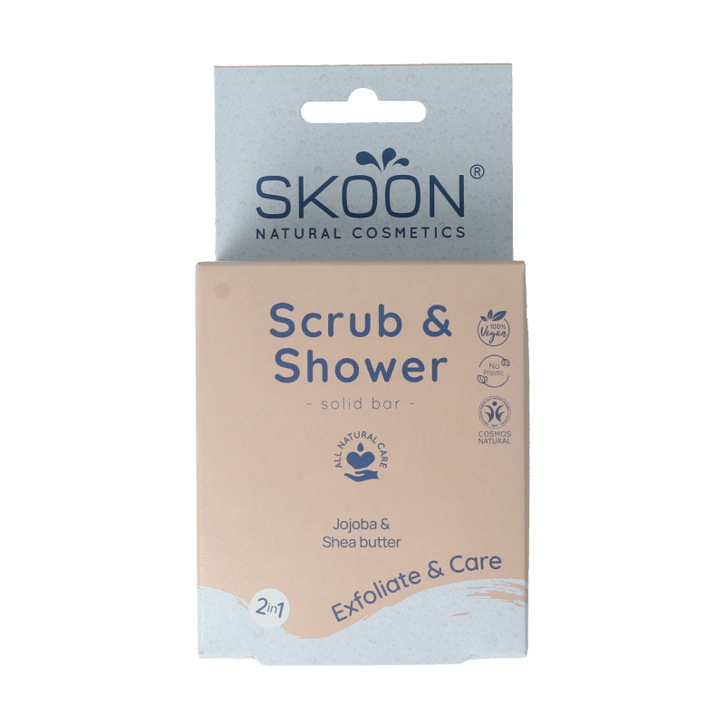 Skoon Solid scrub & shower 90 Gram