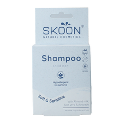 Skoon Solid shampoo soft & sensitive 90 Gram